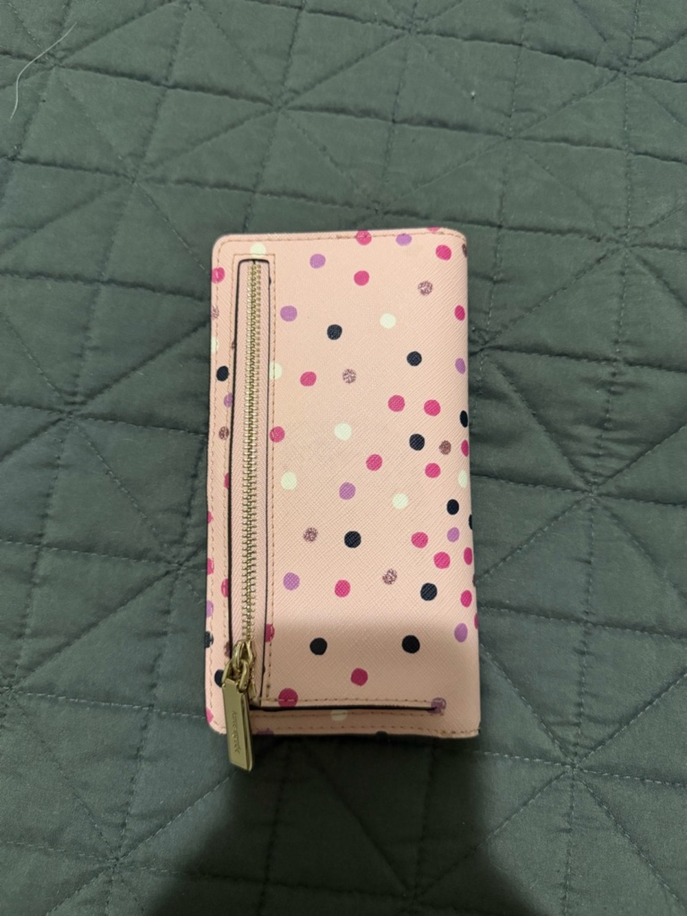 kate spade Pink Multicolor Confetti Folio Phone Wallet - Picture 2 of 3